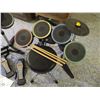 Image 2 : (2) Sony PlayStation Rock Band 2 Drum Sets (Not Complete) w/Stool