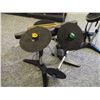 Image 3 : (2) Sony PlayStation Rock Band 2 Drum Sets (Not Complete) w/Stool