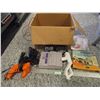Image 1 : Super Nintendo Consol (May Be Missing Cords) w/Misc. Cords, Misc. Remotes, Guns etc.