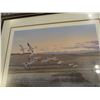 Image 3 : (3) Picture Frames , One w/Snow Geese Print (30"x27")