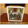 Image 1 : Sitting Room Shadow Box/Diorama (Lighted, Needs Batteries)
