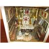 Image 2 : Church Scene Shadow Box/Diorama (Lighted, Needs Batteries)