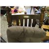 Image 3 : Wooden Rocking Chair w/Cushion