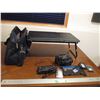 Image 1 : Panasonic Camcorder w/Cords & Swiss Brief Case & Folding Bed Tray/ Table