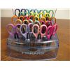 Image 2 : (18 pr) Fiskars Scissors of Varying Styles w/Display