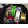 Image 4 : Crafting Supplies - Ribbon, Yarn etc. w/Storage Bins