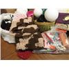 Image 2 : Large Lot of Crafting & Knitting Supplies w/Storage Bins/Picture Boxes