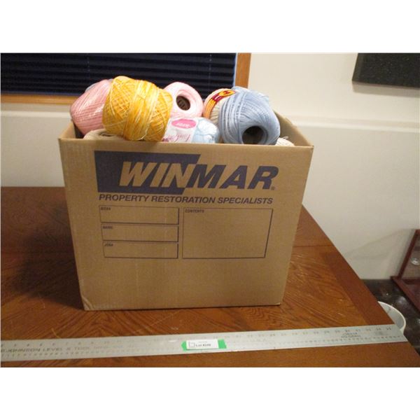 Large Box of Embroidery Floss/Yarn of Varying Colors
