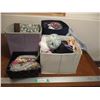 Image 1 : Yarn, Knitting & Crafting Supplies w/Storage Bins