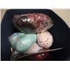 Image 6 : Yarn, Knitting & Crafting Supplies w/Storage Bins