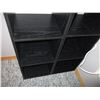Image 3 : (2) 4 Cube Shelves (Each 11"x12"x43" Tall)