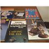 Image 3 : (9) Wood Carving Books - Birds of Prey, Song Birds etc.