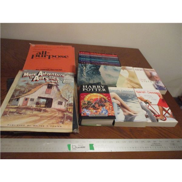 Tracing Tablets, Sketch Pads, Acrylic Paint Art Book, Paperback Novels, C.S Lewis Novels, Harry Pott