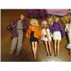Image 2 : (5) Vintage & Newer Barbies & (1) Old Man Ken Doll (Circa 1968) w/Basket and Clothes