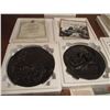 Image 2 : (4) Rhodes Studios Biblical Collector Wall Plates w/Certs. Of Auth.