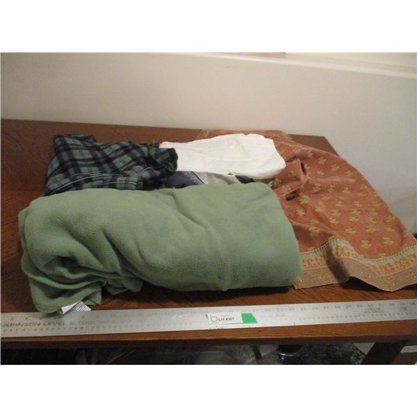 Pillow Shams, Throw Blankets (Lite Comfort Blanket)