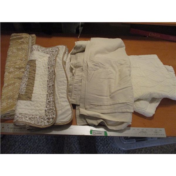 Change Mat, Table Runners/Pads, Bed Sheets