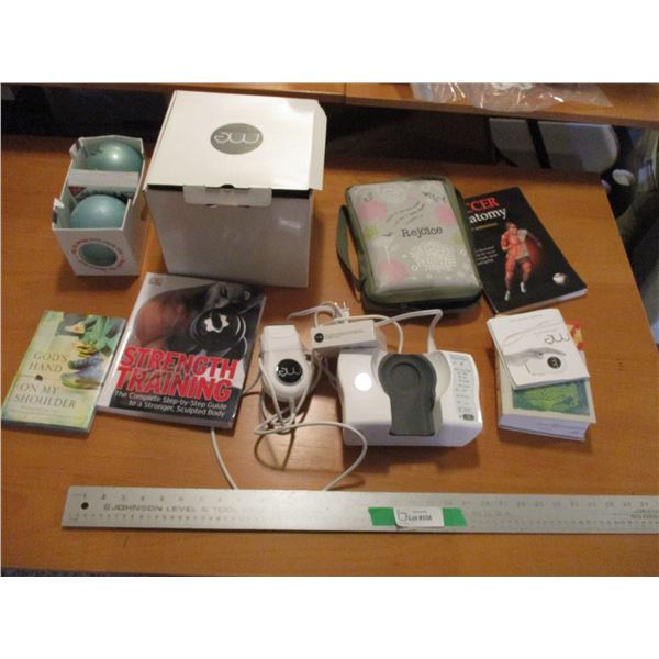 Elos Me Laser Hair Removal  System, Study Bible, Miracle Balls, & Various Other Books