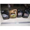 Image 1 : 10w30 & 5w30 Partial Jugs of Motor Oil & (2) 0w20 Synthetic Motor Oil