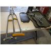 Image 1 : Boot Trays, Crutches, Cast Iron Griddle, (6) Screw In Anchor Rods (4-12", 2-24")