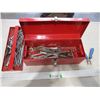 Image 1 : S.A.E & Metric Combination Wrenches, Multi Tool etc. w/Tool Box