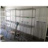 Image 1 : Steel Wire Shelving Unit/Rack w/Extra Parts ( May Need To Be Disassembled For Transport) Current Ove