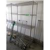 Image 2 : Steel Wire Shelving Unit/Rack w/Extra Parts ( May Need To Be Disassembled For Transport) Current Ove