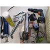 Image 3 : Basket of Grease Guns, Caulking Guns, Black & Decker 12v Cordless Drill, Tube of Grease, Kunys Tool 