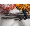 Image 4 : Hammer Drill Bits of Varying Sizes, Extension Cords & Soft Storage Bin