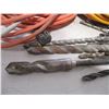 Image 5 : Hammer Drill Bits of Varying Sizes, Extension Cords & Soft Storage Bin