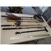 Quantum XR2 Spinning Combo, Minnow Net, Gold Eagle Spinning Rod, Scimitar Spinning Rod, Walking Cane