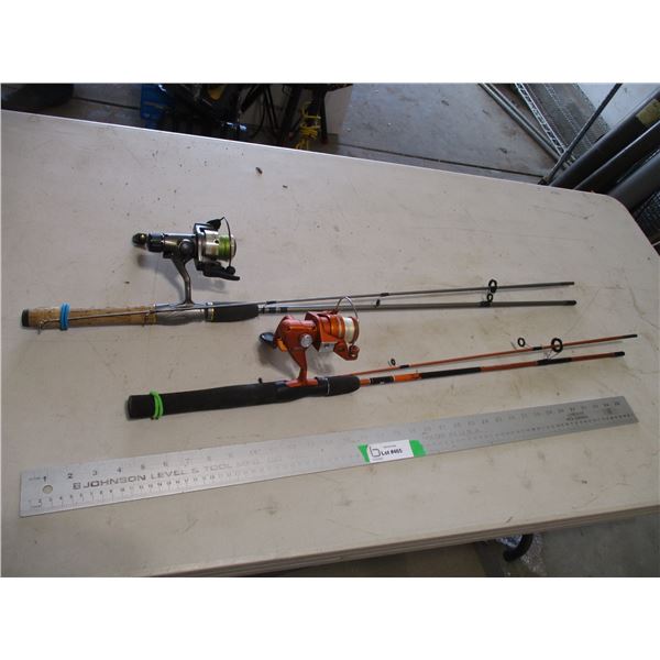 (2) Combo Rods - Quantum, Veturer