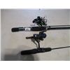 Image 2 : Ready 2 Fish Brand Combo Rod w/Tackle Tote & Ice Fishing Combo Rod/Reel
