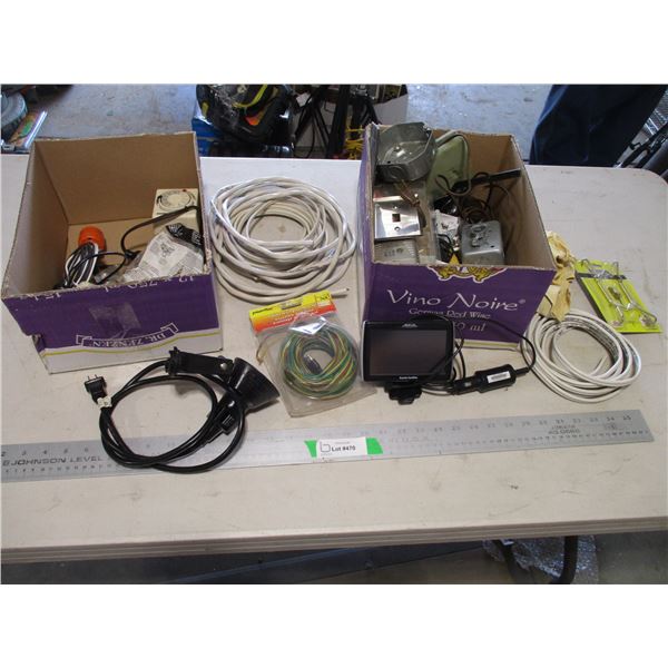 Electrical Related Items (Wire), Trailer Wiring Harness Kit, Roadmate GPS etc.