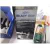 Image 4 : Various Items - Extension Cord, Flex Hose for Shower Head, Brackets, Turtle Black Box Polish, Door H