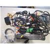 Image 2 : Various Cables, Cords, Remote, Power Bar etc.