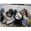 Image 6 : Scrap Book/Sketch Pads, Satellite Receiver, Netgear Router, Various Cables, Light etc.