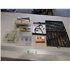Image 1 : Storage Bins w/Misc. Contents, Basket Hook, Canada Flag Decals, Partial Set of Mastercraft Highspeed