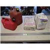 (2) Gas Cans(10L & 5L) & Grout Packages