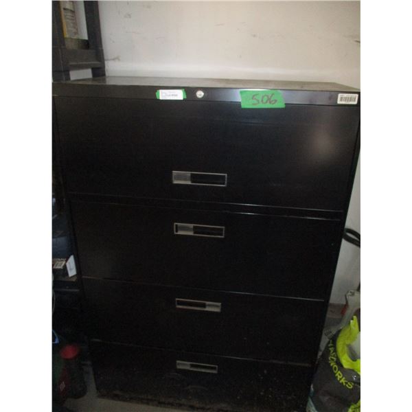36"x18"x53" Tall Locking Steel File Cabinet w/Key