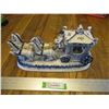Image 1 : Porcelain Horse & Carriage - Made in Taiwan