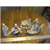 Image 1 : (6) Porcelain Figurines - Made in Taiwan