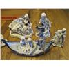 Image 4 : (6) Porcelain Figurines - Made in Taiwan