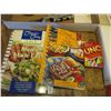 Image 2 : Cookbooks, Uno Game, Cribbage Board, Ribbon, Light Bulb