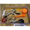 Image 2 : Various Kitchen Utensils - Boiled Egg Slicer, Whisk, Measuring Cups, Slicers, Baster, Shredder, Scoo