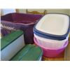 Image 5 : (15+ pcs) Tupperware Reusable Storage Containers & Shopping Bin