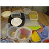 Image 2 : Various Plastic Kitchen Items - Storage Containers, Juicer, Divided Plates etc.