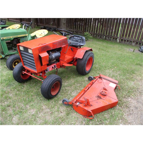 1977 Case 224 Garden Tractor, Kohler 14HP Motor w/40" Mower Deck (Running) - S/N 9737750