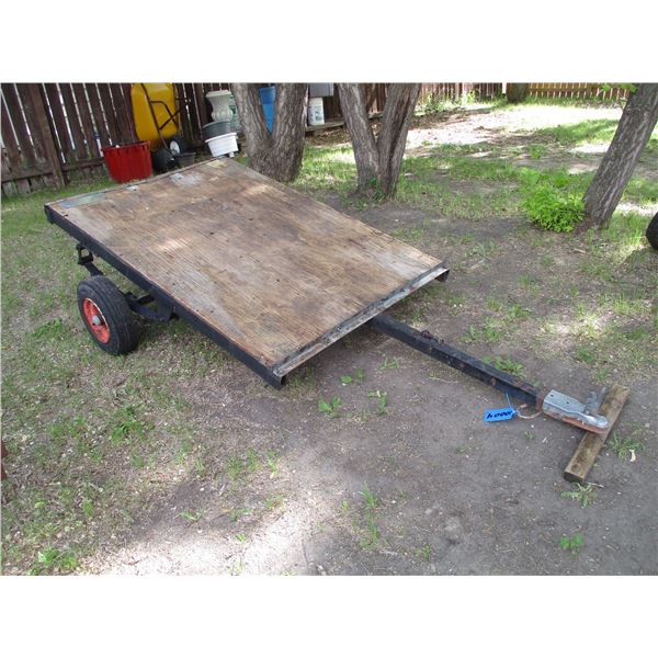 Single Axle Utility Trailer (68"x48.5" Deck) S/N SK40 0911457