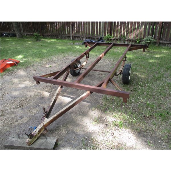 Single Axle Trailer Frame (79"x64" Deck Area) Plateable
